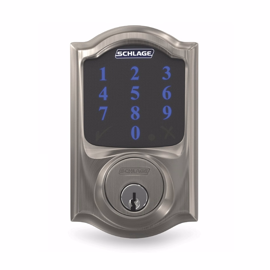 Schlage Connect Smart Deadbolt, Z-Wave Plus ingeschakeld Werkt met het Ring Alarm-beveiligingssysteem