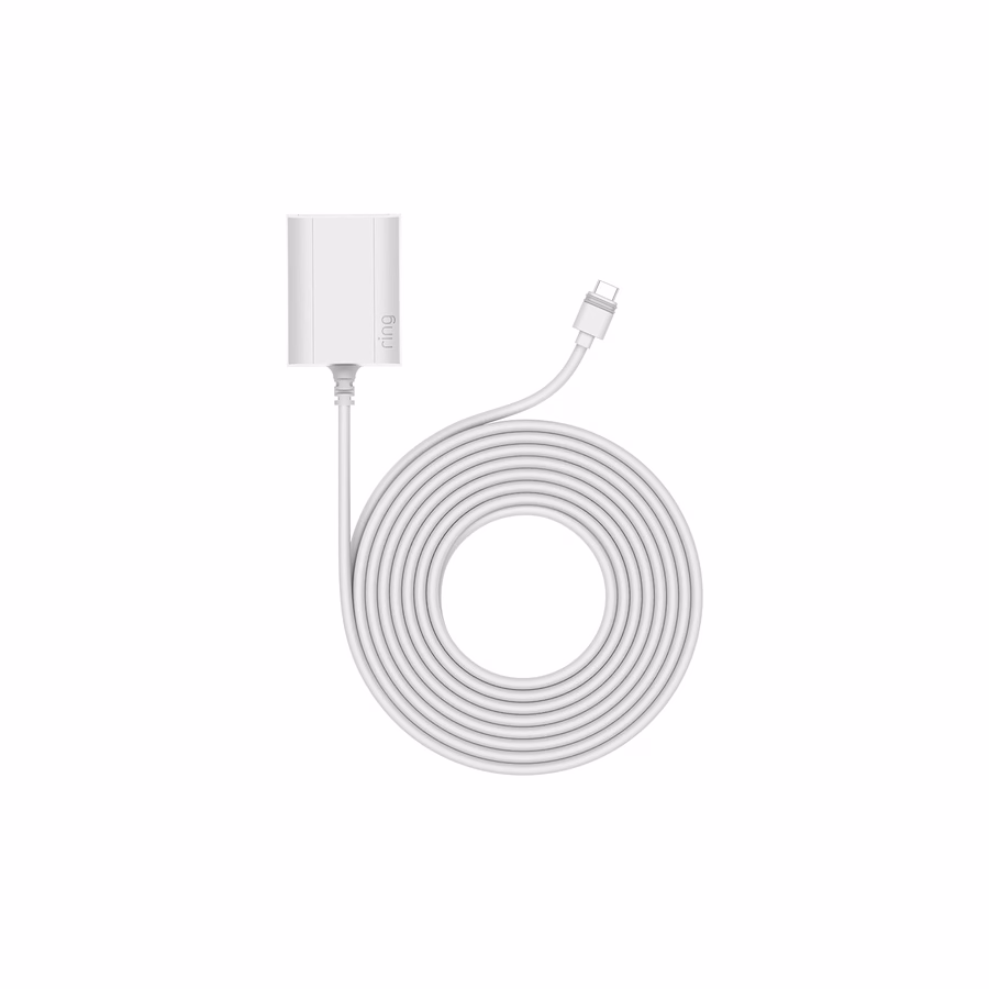 Stroomadapter voor binnen/buiten (USB-C) Outdoor Cam Plus, Outdoor Cam Pro, Stick Up Cam Pro, Spotlight Cam (2e generatie), Spotlight Cam Plus, Spotlight Cam Pro