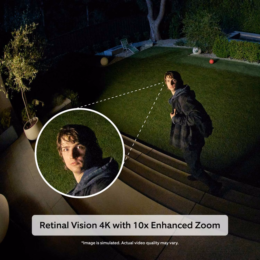 Spotlight Cam Pro (nieuwste model) met Retinal 4K
