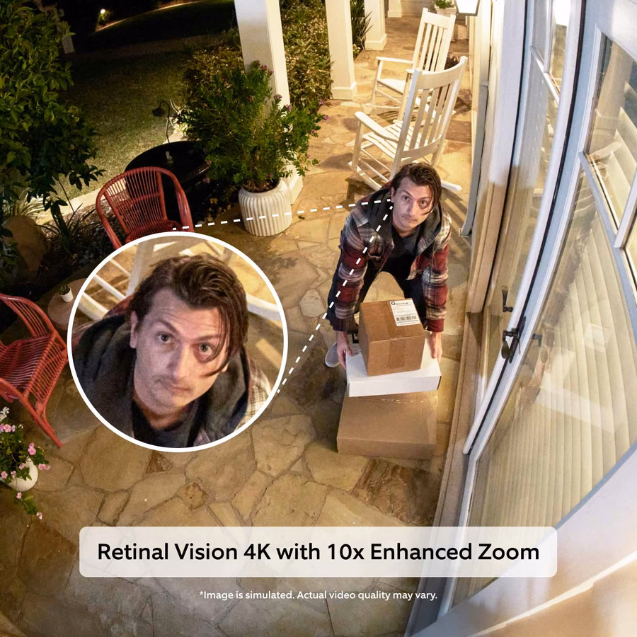 Outdoor Cam Pro - Met Retinal 4K