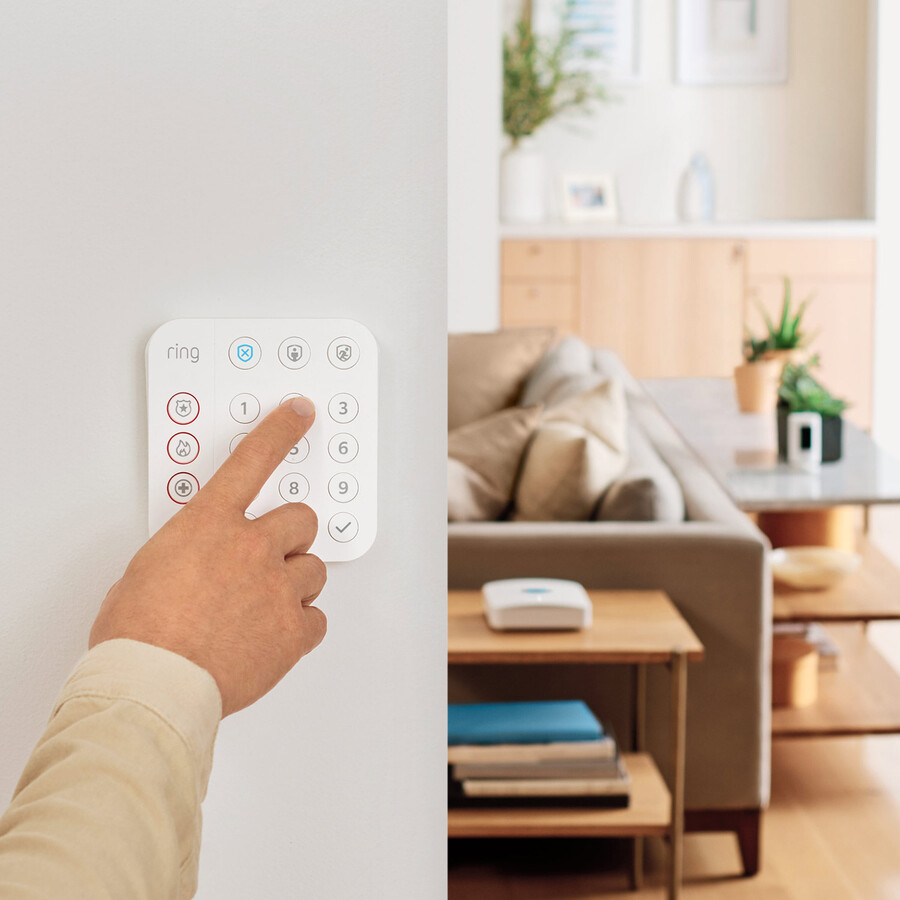 basisset voor binnenhuisbewaking – binnencamera 5-delig alarmsysteem