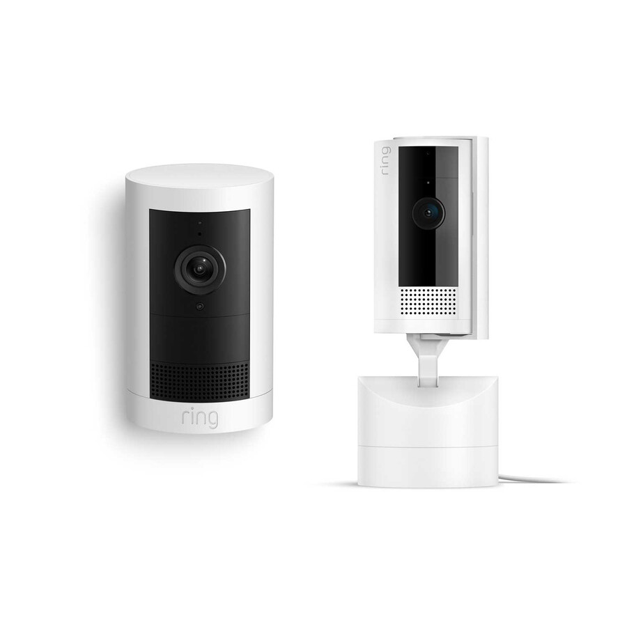 buitencamera met accu pan-tilt binnencamera
