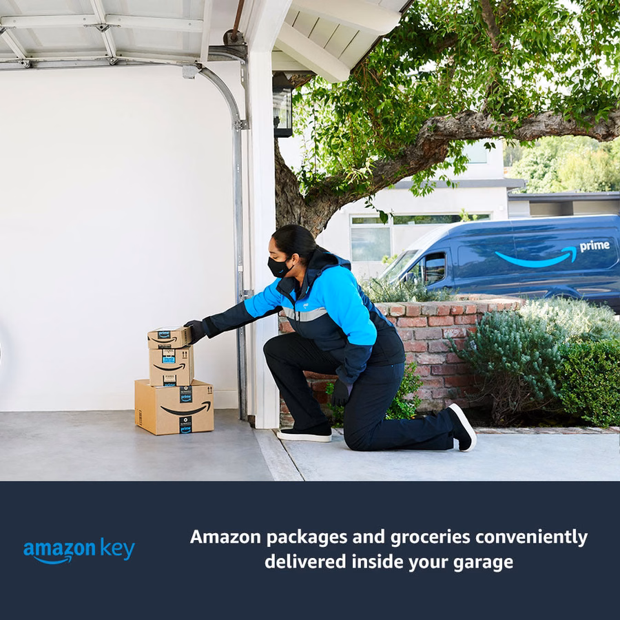 Chamberlain® Next-Gen Wi-Fi® garagedeuropener Werkt met Ring